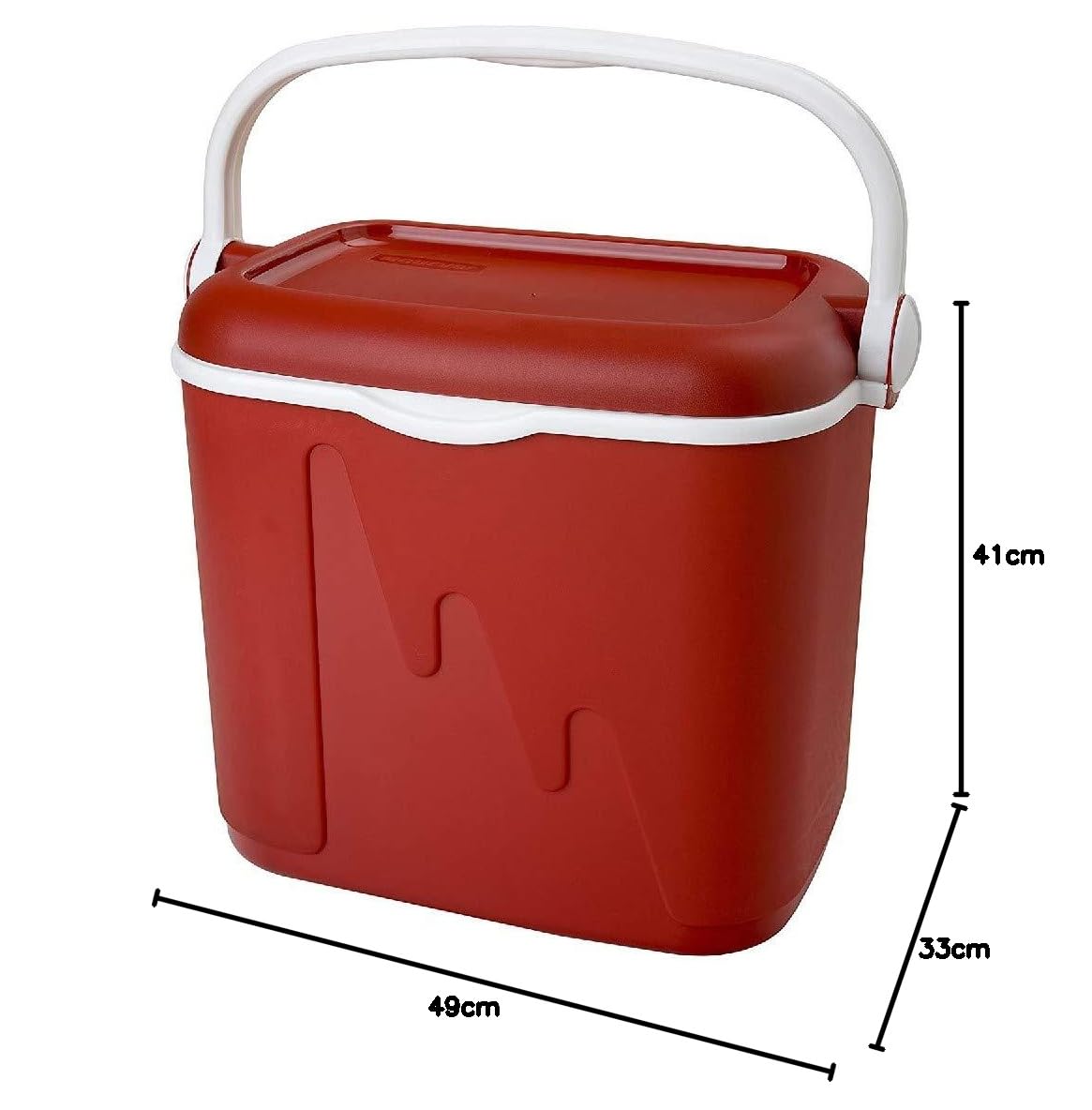 Curver 175774 Kühlbox, Komposit, Rot, 33 l