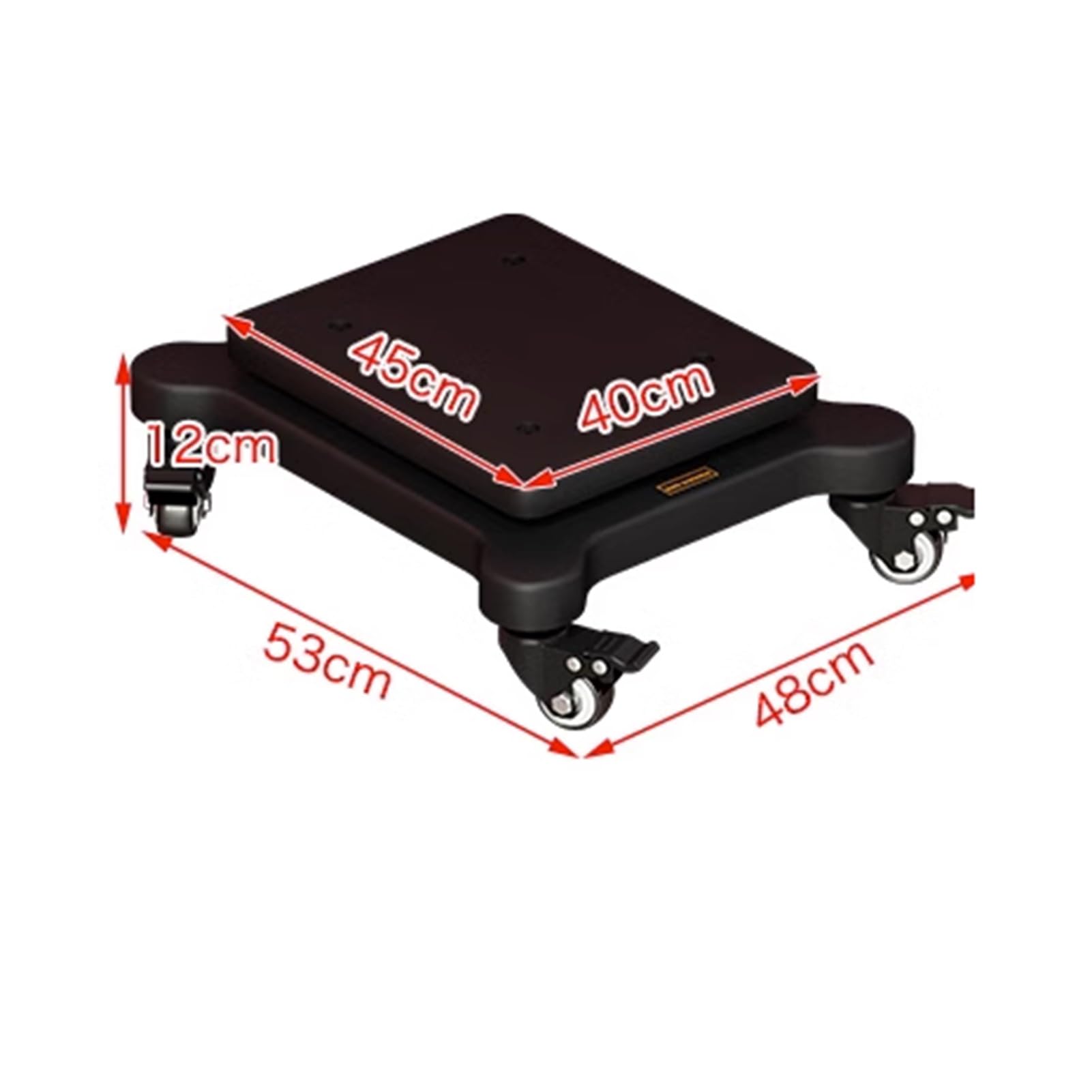 SFKLYU Soporte Aislante De Doble Capa Para Altavoz – Base Antivibratoria De 35x40cm, Madera De Alta Densidad