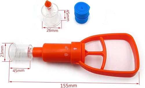 HTTMT - Kit de mordida de serpiente Camping Emergencia Survival Primeros Auxilios Veneno Sting Extractor [Número de artículo: ET-Extractor001]
