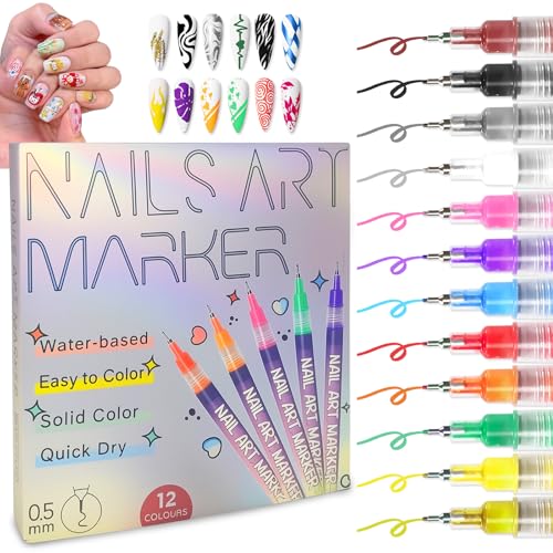 50% off 12 Color Nail Art Pens