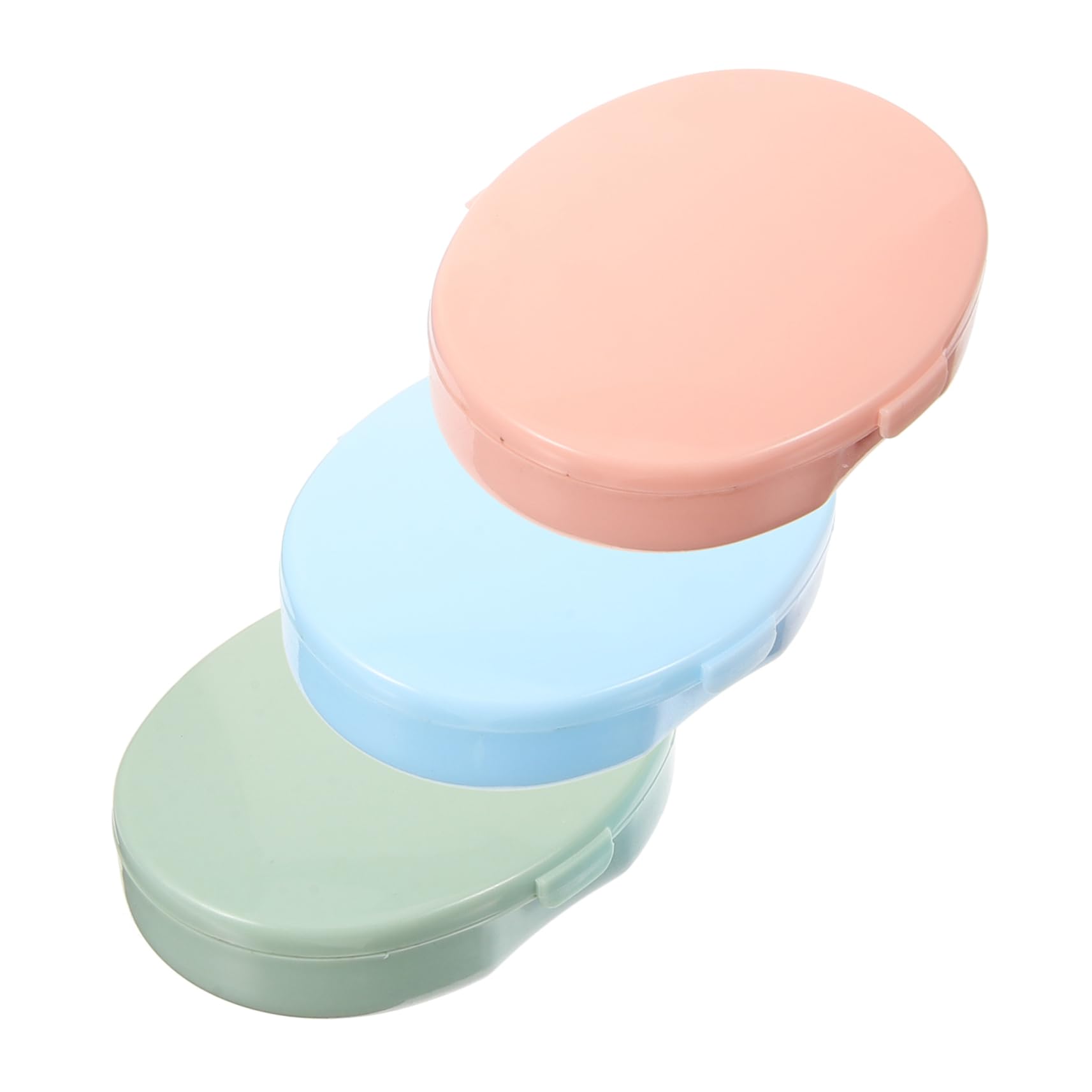 SHERCHPRY 5 Sätze Aufbewahrungsbox Für Tabletten Pillenreisen Tragbares Pillenetui Täglich Mini Pillenboxen Toilettenartikel Tragbarer Pilleneinnehmer Pillendosen Veranstalter Pp 3 Stück * 5