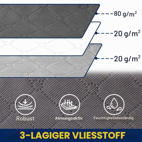 Boic 4 Stück Unterbett Aufbewahrungsbox, 60L Unterbettkommode Faltbare – Ansicht 3