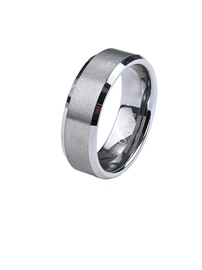 PALMONAS Wesley Band Men's Ring Big- Tungsten