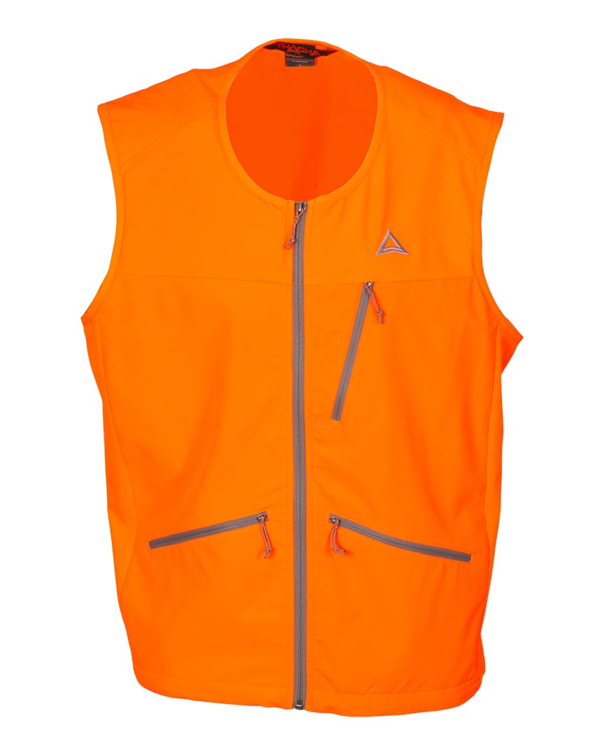 Banded Thacha Blaze Orange Hunting Safety Vest - MV0003-BO (Medium)