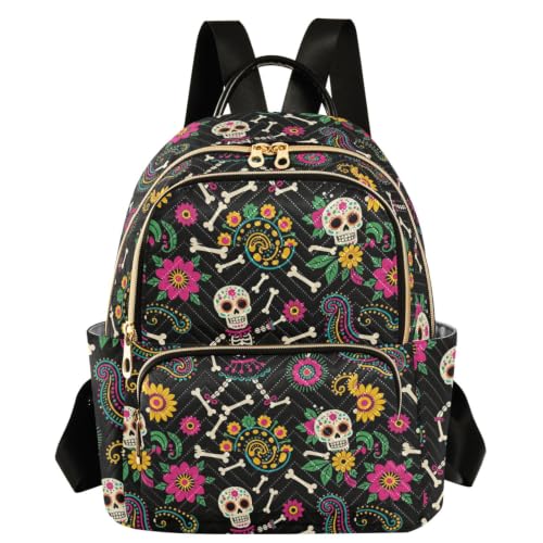 Mochila de calavera pequeña que soluciona tu falta de espacio