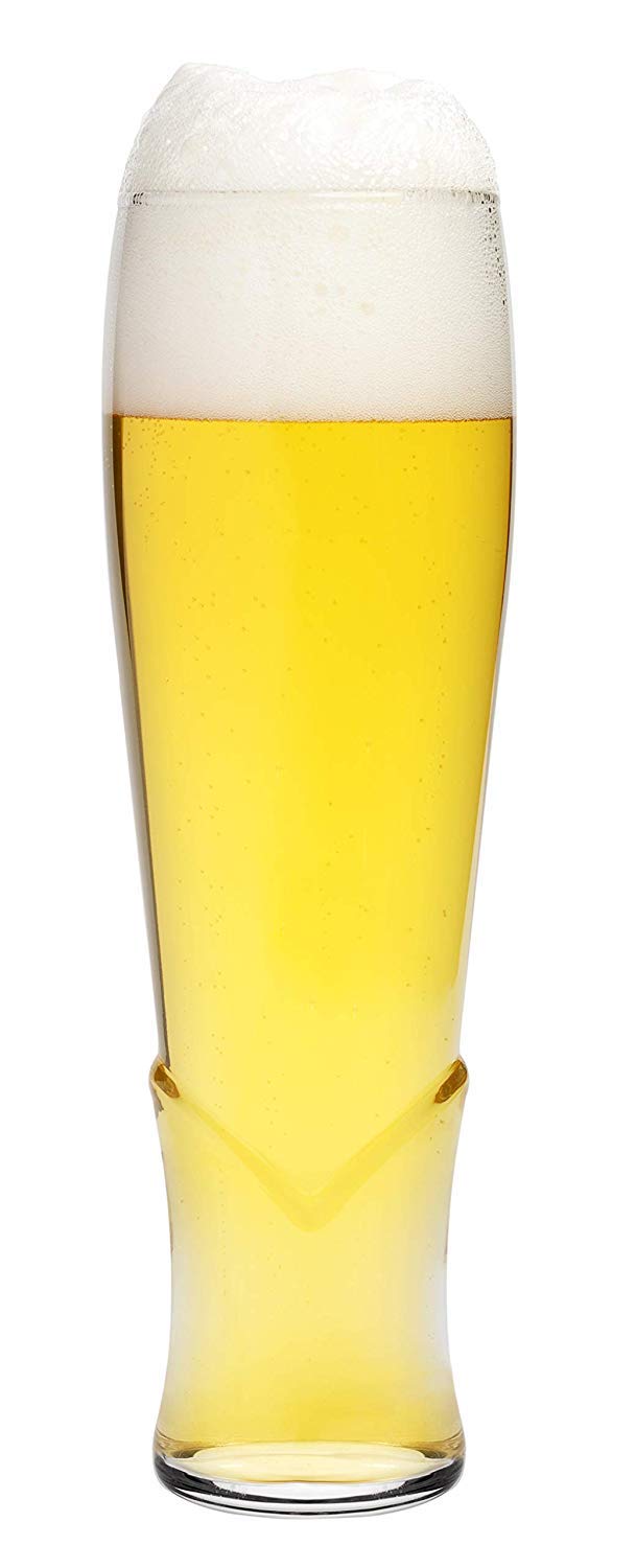 PasabahceCraft Collection Wheat Beer Glass,440 ml,Set of 4 (440 ml)