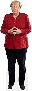 Angela Merkel (Red Blazer) Mini Size Cutout