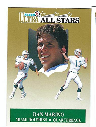 DAN MARINO 1991 Fleer Ultra All Stars #5 Card Miami Dolphins