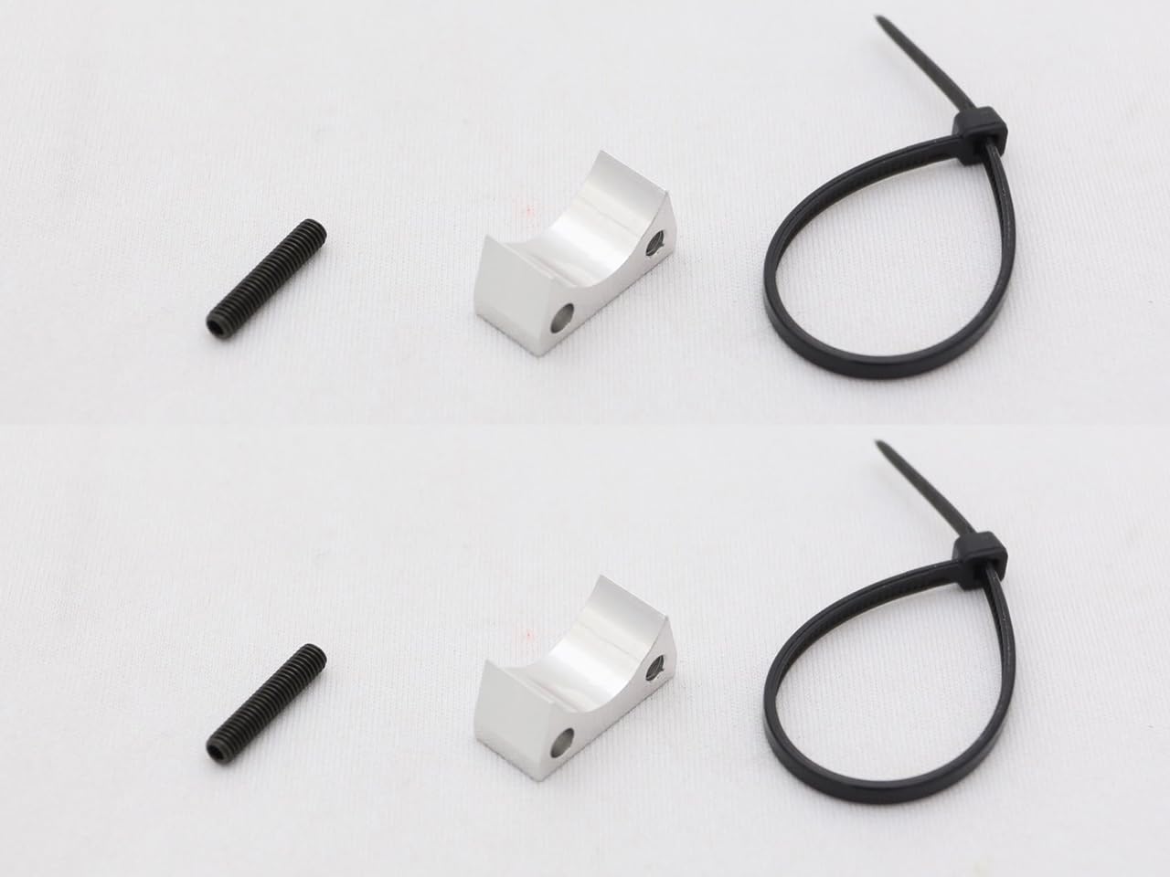 Capacitor Base, 2 Pieces (Silver)