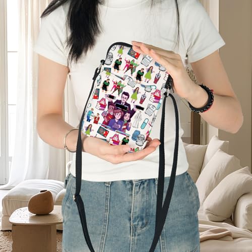 WZMPA Jeremy & Christine & Michael Crossbody Bag SQUIP & Chloe Fans Gift Brooke & Rich Theatre Sling Bag Jeremy&Michael Merch4