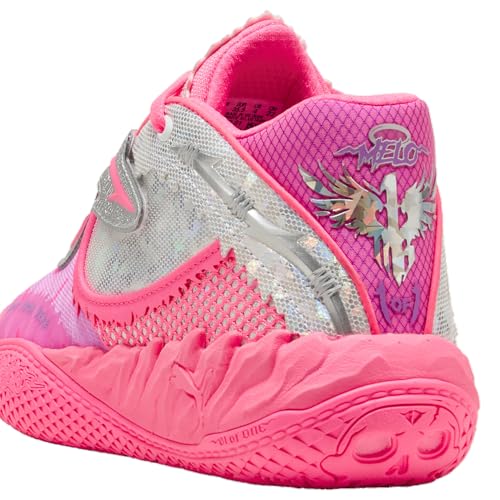 PUMA MB.05 World Tour - Boys' Grade School (Pink/Silver)4