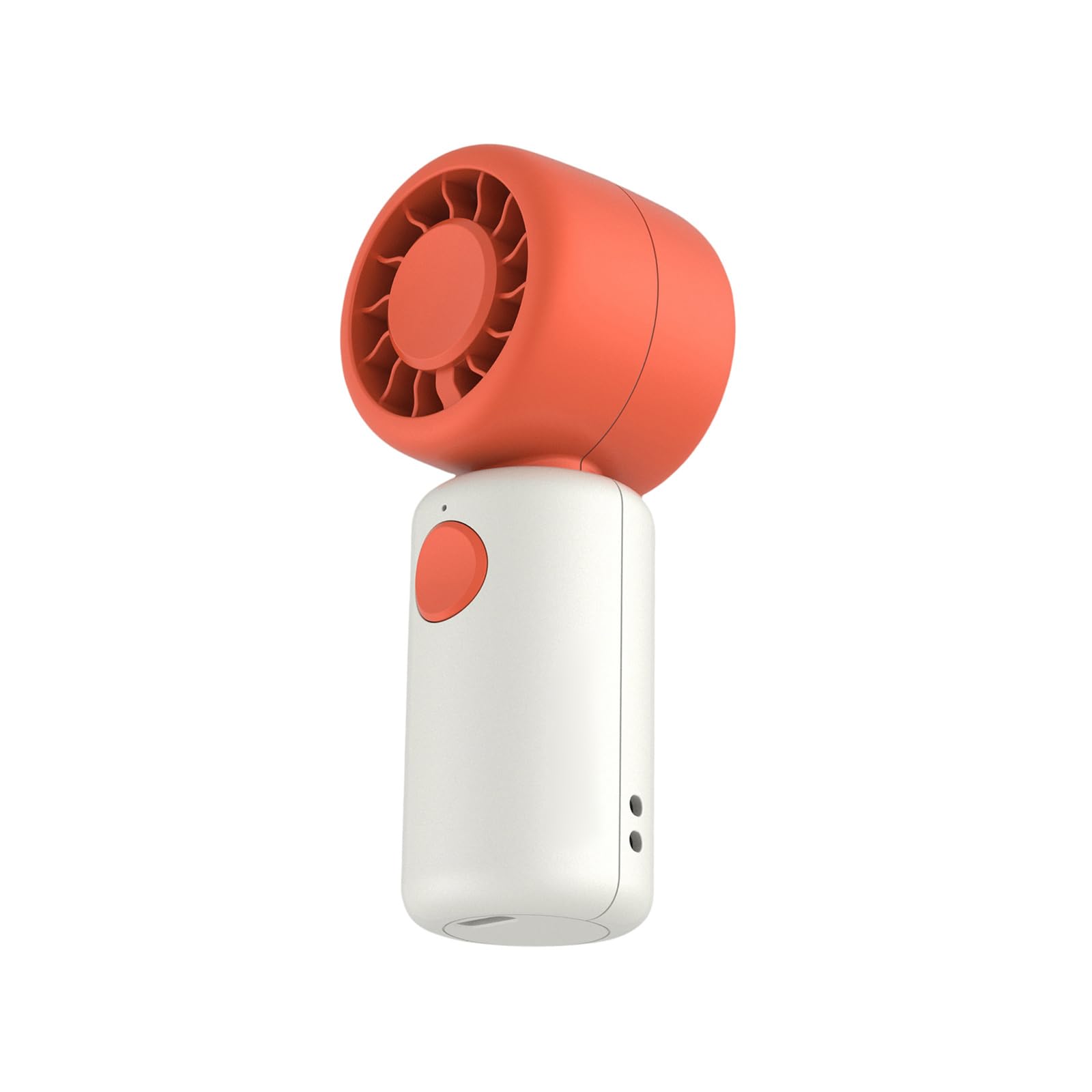 Buxuaaaa White 11000Rpm Outdoor Handheld Fan Rechargeable Air Blower Adjustable Cooling Fan For Travel Outdoor Industrial Use Usb Rechargeable