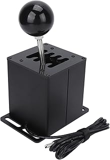 Racing Games Simulator Shifter,USB Simulator Shifter Gear Shifter for ATS ETS Dust WRC Sim Racing Game,USB Gear Shifter for Logitech G29 G27 G25 G920 PC