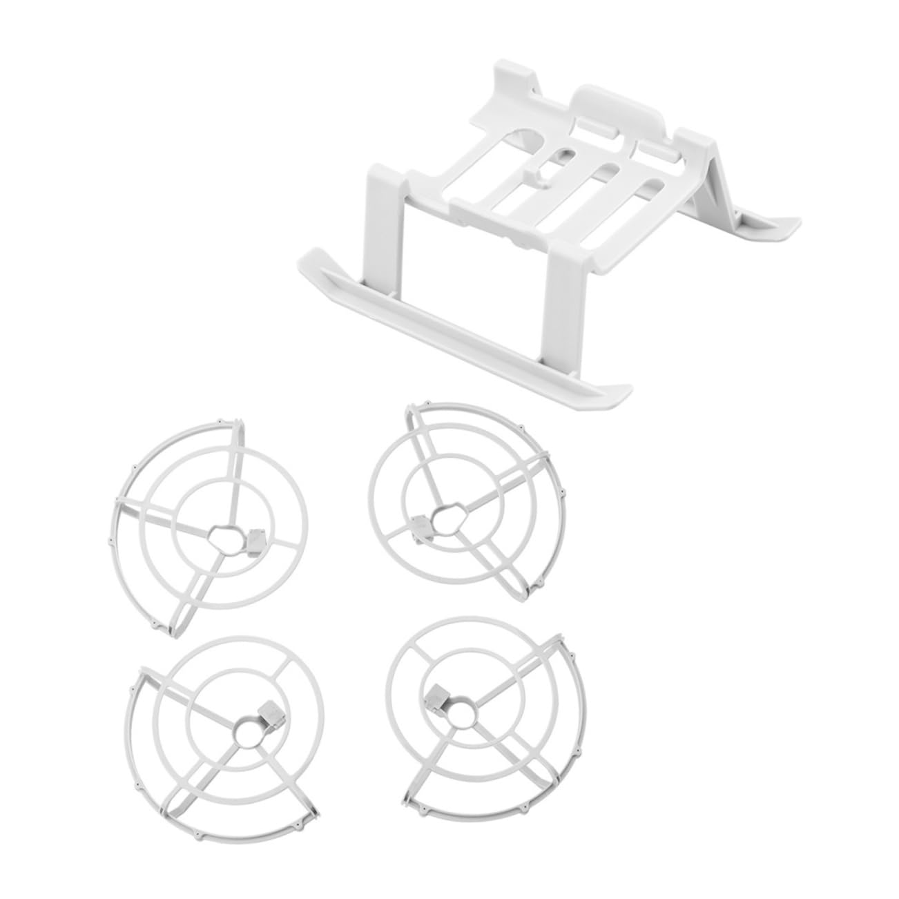 ERINGOGO Anillo De Protección Cuchilla Protector De Hélice Compatible Mini Extensión del Tren De Aterrizaje Tren De Aterrizaje Extendido para Vuelos Interiores