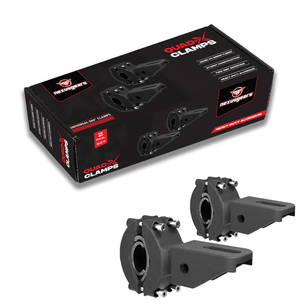 Quad-X Light Clamps (19-38mm Tube)-image-44