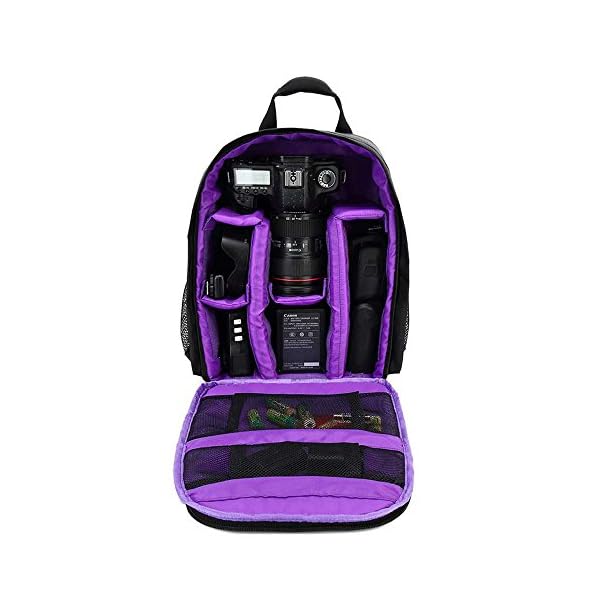 Andoer Docooler Camera Bag Camera Backpack Waterproof Shockproof Camping Bag Small Dslr Camera Bag Travel Rucksack Camera Bag For Canon Dslr Sony