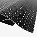 Flooring Inc's 1.6mm Nitro Garage Floor Mat, Truck & Car Garage Mat, Flexible Vinyl Garage Flooring for Stronger & Safer Garage, Workshop or Trailer, Diamond Pattern, 7.5' x 17', Midnight Black