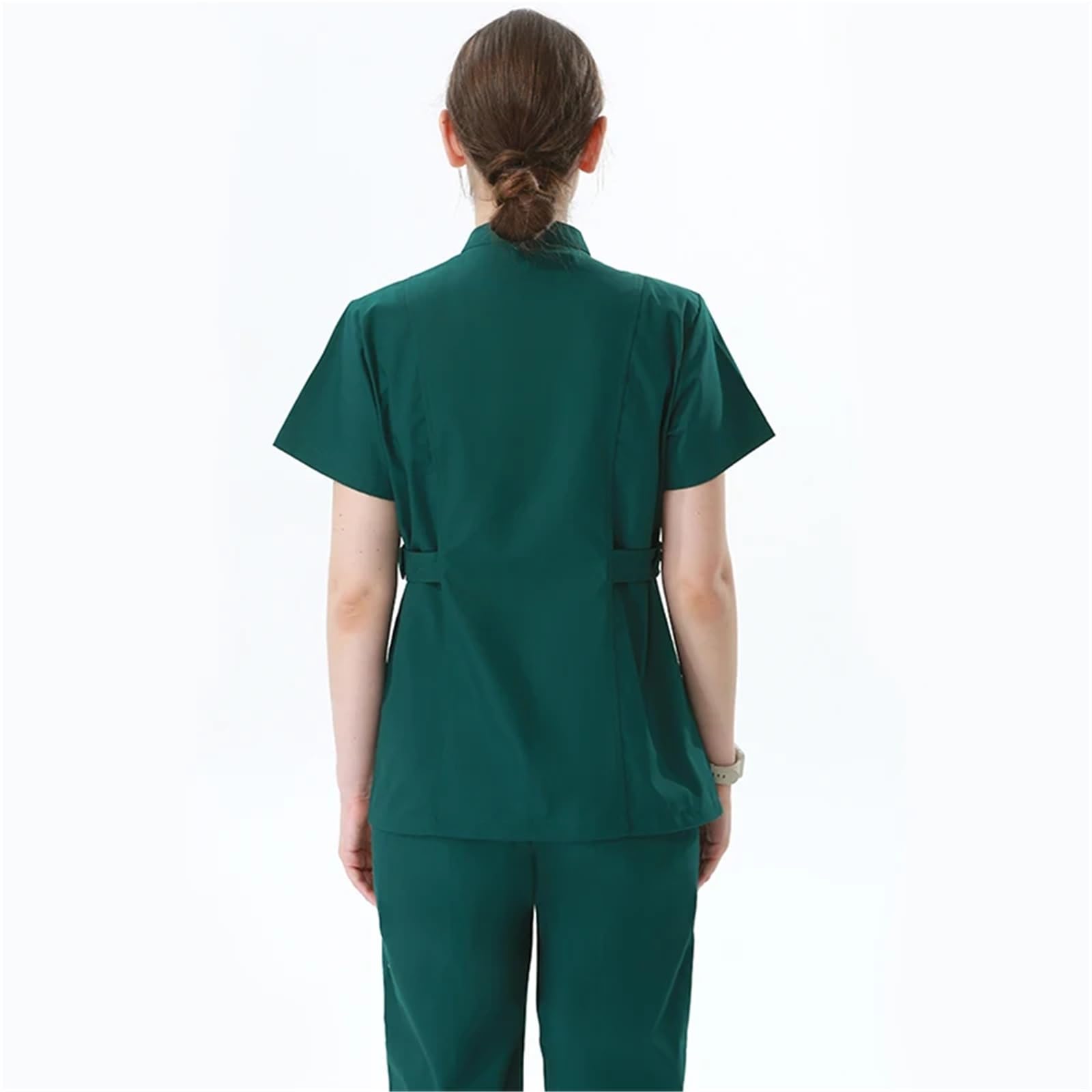 Divisa da Infermiera Tradizionale Infermiera Scrub Set Uniformi Mediche Donna Uomo Abbigliamento da Lavoro Dentale Popeline Chirurgo Medico Suit per Le Donne