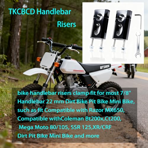 Image of Mini Bike Handlebar Risers 7 /8 22mm Bike Handlebar Riser