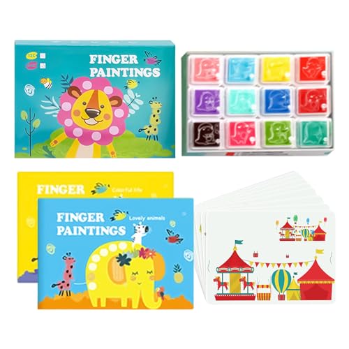 Papier peinture à doigts lavables pour atelier créatif école maison