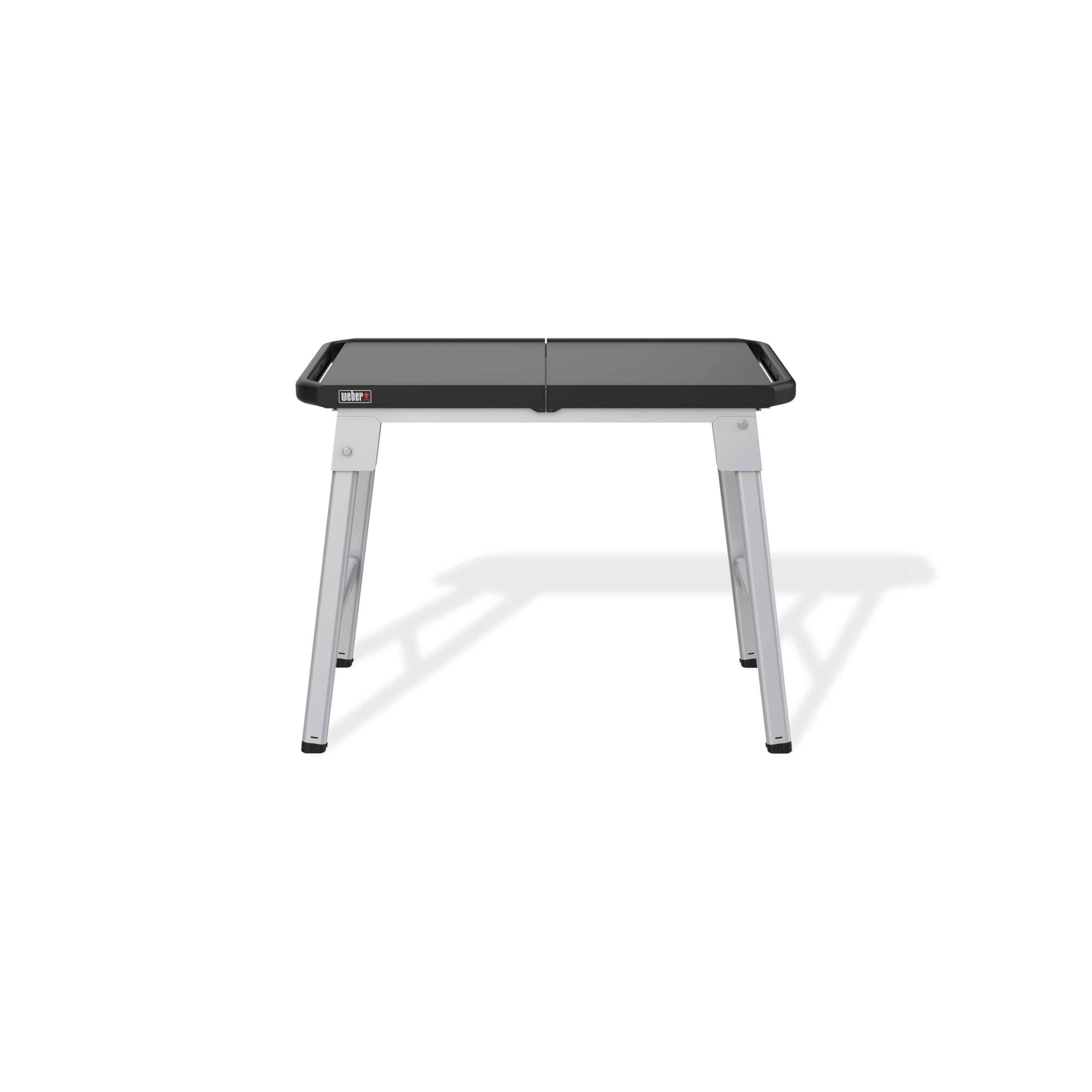 Weber Stand extensible universelle pour barbecue et plancha / pour les barbecues Lumin, Q, Pulse et les planchas portables Slate, 75,5 x 168 x 56,5 cm
