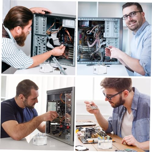 Enfriador de PC de refrigeración líquida transparente EXCEART para optimizar tu setup de escritorio 7