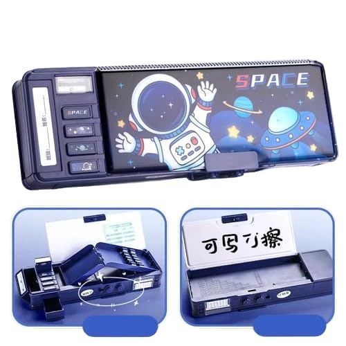 MANAKI ENTERPRISE Plastic manaki Multifunctional Pencil Box for Kids Space Compass Box for Boys Kids Pencil Box for Boys & Girls Magnetic Compass Box for Boys Space Theme Return Gifts for Kids, Blue (B0DD7VQNNG) Amazon Price History, Amazon Price Tracker