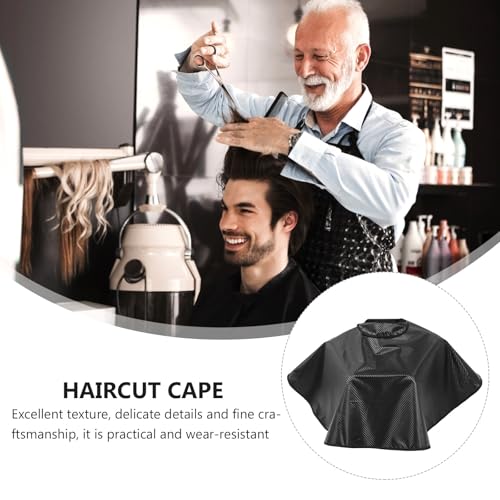 Capa Profesional para Corte de Cabello Ipetboom con Cierre para Cuello, Ideal para Salón de Belleza y Protección durante el Corte de Cabello miniatura 7
