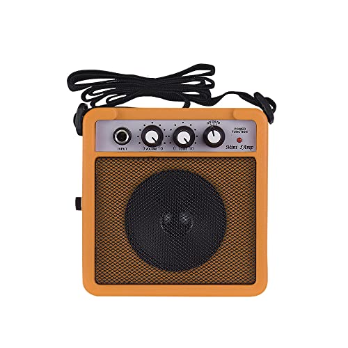 KOCAN Mini amplificateur de guitare 5W, haut-parleur avec entrées 3.5mm et 6.35mm, sortie 1/4 pouces, prend en charge le réglage du Volume et de la tonalité, Overdrive,ampli guitare ampli guitare acou - Les Beatles, Paul McCartney, John Lennon, RIngo Starr, George Harrison KOCAN Mini amplificateur de guitare 5W, haut-parleur avec entrées 3.5mm et 6.35mm, sortie 1/4 pouces, prend en charge le réglage du Volume et de la tonalité, Overdrive,ampli guitare ampli guitare acou – Image 3