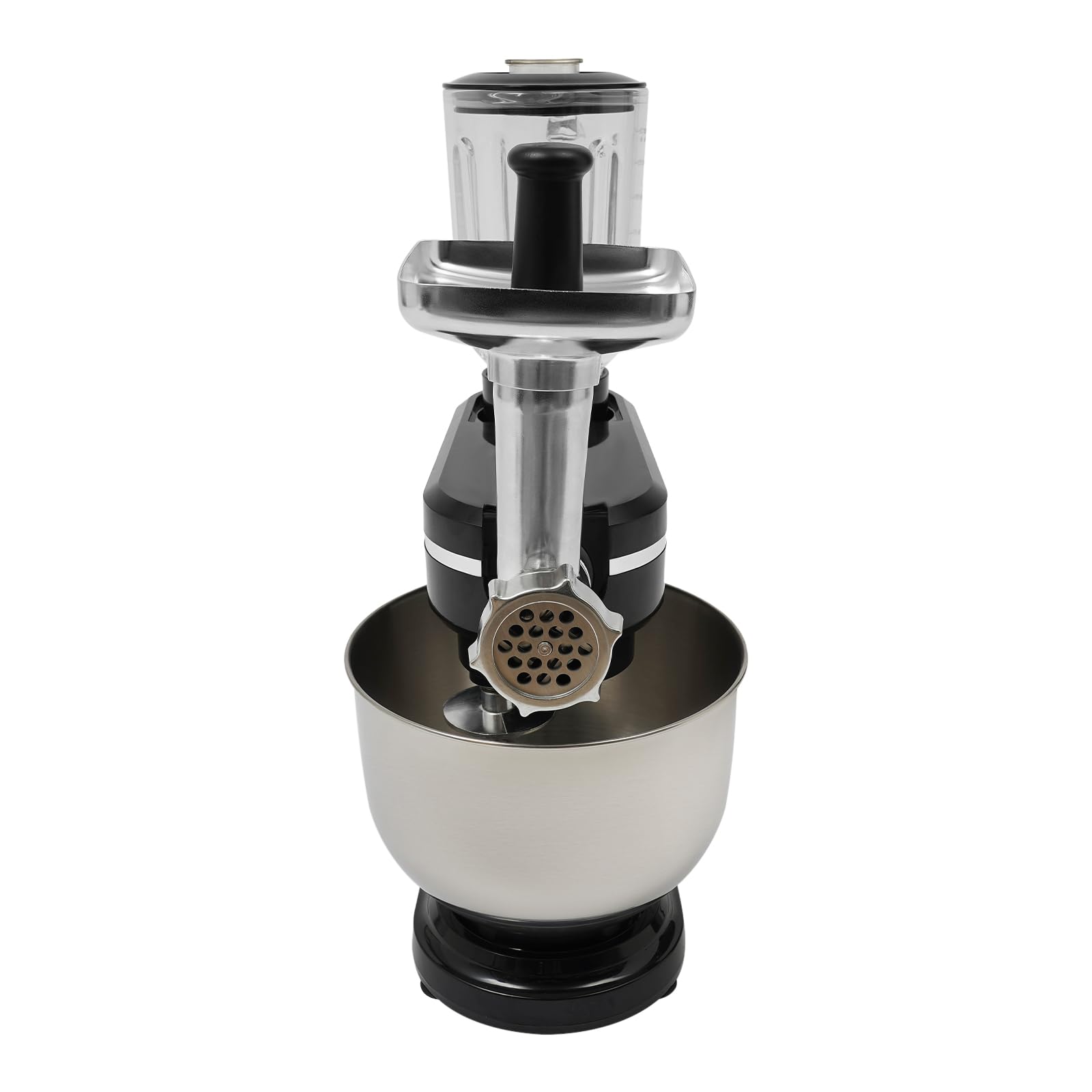 Robot kuchenny Food Processor, mikser stojący 1500 W, 6 + 1 stopni prędkości, 3 różne narzędzia do miksowania, mikser wielofunkcyjny, automatyczne wyłączanie