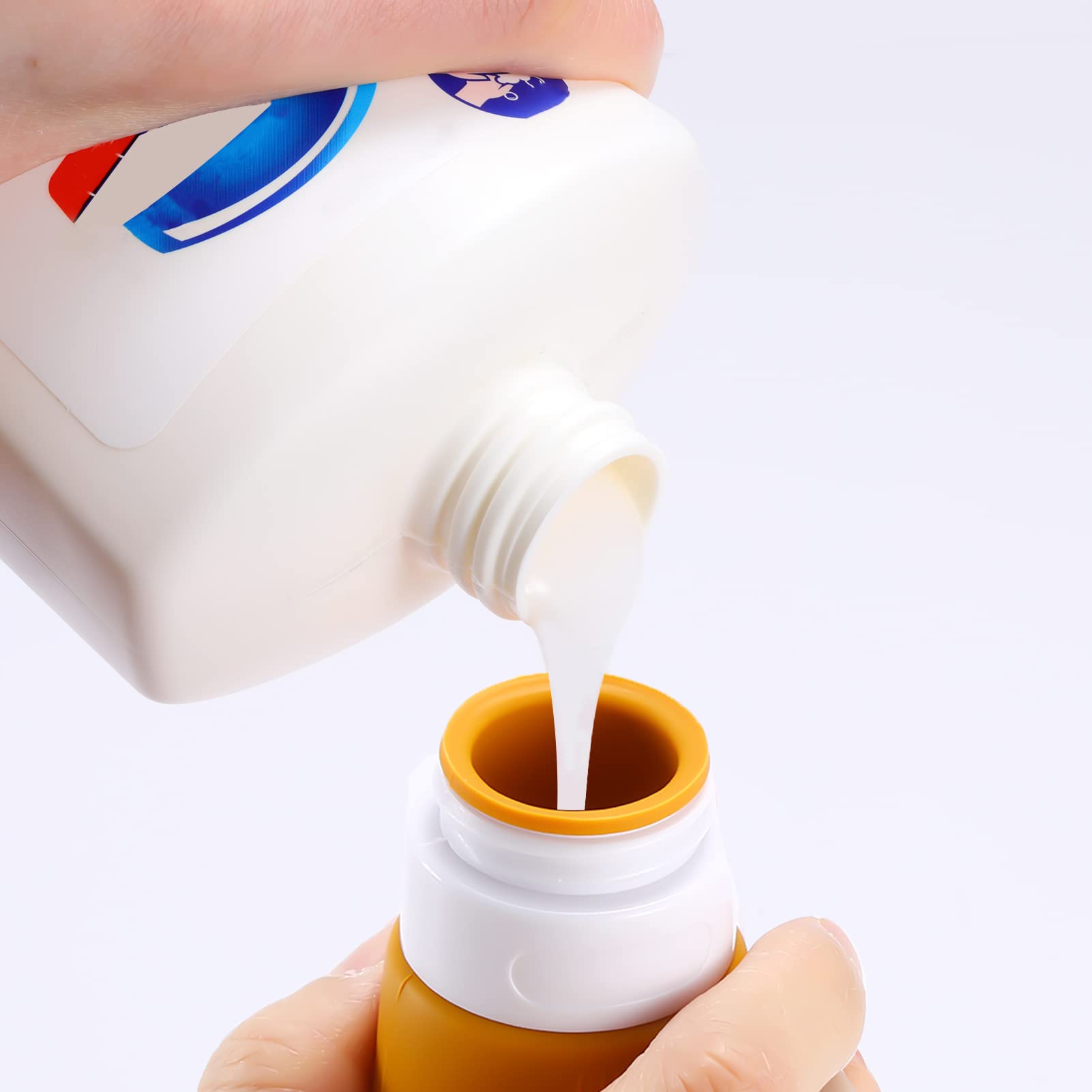 Kit Bottiglie Da Viaggio In Silicone 90ml FREYPAC - 4 Flaconi Comprimibili Con 2 Sacchetti TSA E Custodia Trasparente - 4
