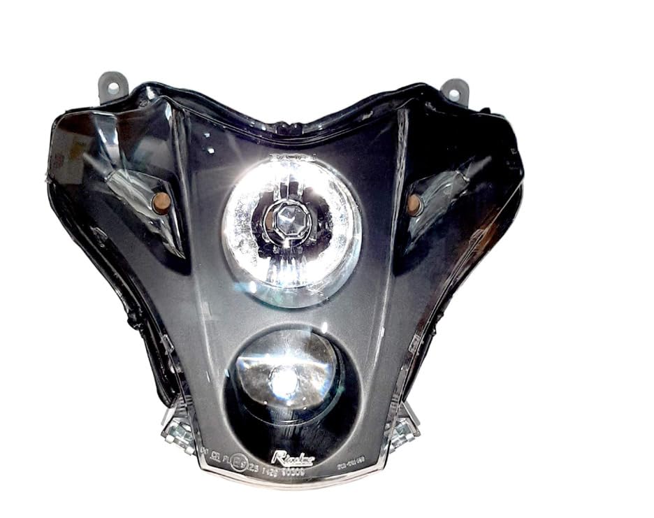 Image of Lumax Head Light Lamp for Bajaj Pulsar 220 offers powerful illumination with sharp beam focus for enhanced night riding safety. Built with lens and reflector