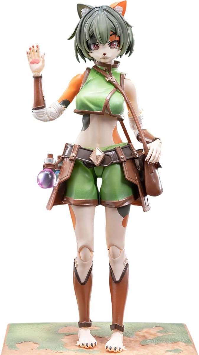 Amazon.co.jp: LEBOO LADoTOYS 1/12 冒険チーム 三花猫娘 トーニャ