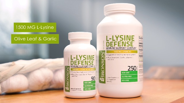 Amazon.com: Bronson L-Lysine Defense Immune Support Complex 1500