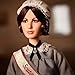 Barbie Inspiring Women Series Florence Nightingale Collectible Doll, Approx. 12-in, Wearing Nurse's Uniform, Apron and Cap with Doll Stand and Certificate of Authenticity