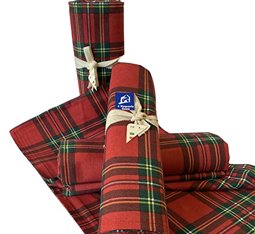 L'EMPORIO CASA Copridivano Telo Arredo Tartan