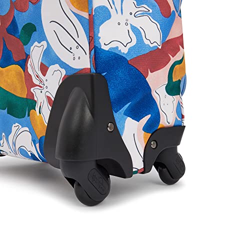 Kipling Women’s Darcey Small Softside Rolling Luggage, Nylon, 360 Degree Spinning Wheels, Botanical PRT, Carry-On 22-Inch - Image 6