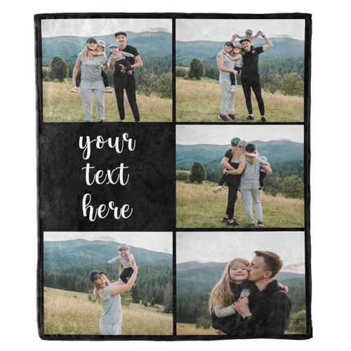 Customized-Blanket-with-Photos-and-Text-Custom-Family-5-Pictures-and-Text-Blankets-Gifts-for-Grandpa-Grandma-from-Grandson-Granddaughter-Personalized-Blanket-for-Happy-Grandparents-Day Customized Blanket with Photos and Text Custom Family 5 Pictures and Text Blankets Gifts for Grandpa Grandma from Grandson Granddaughter Personalized Blanket for Happy Grandparents Day