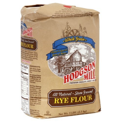 Hodgson Mill Flour Rye, 5-Pound (Pack of 3) by Hodgson Mill