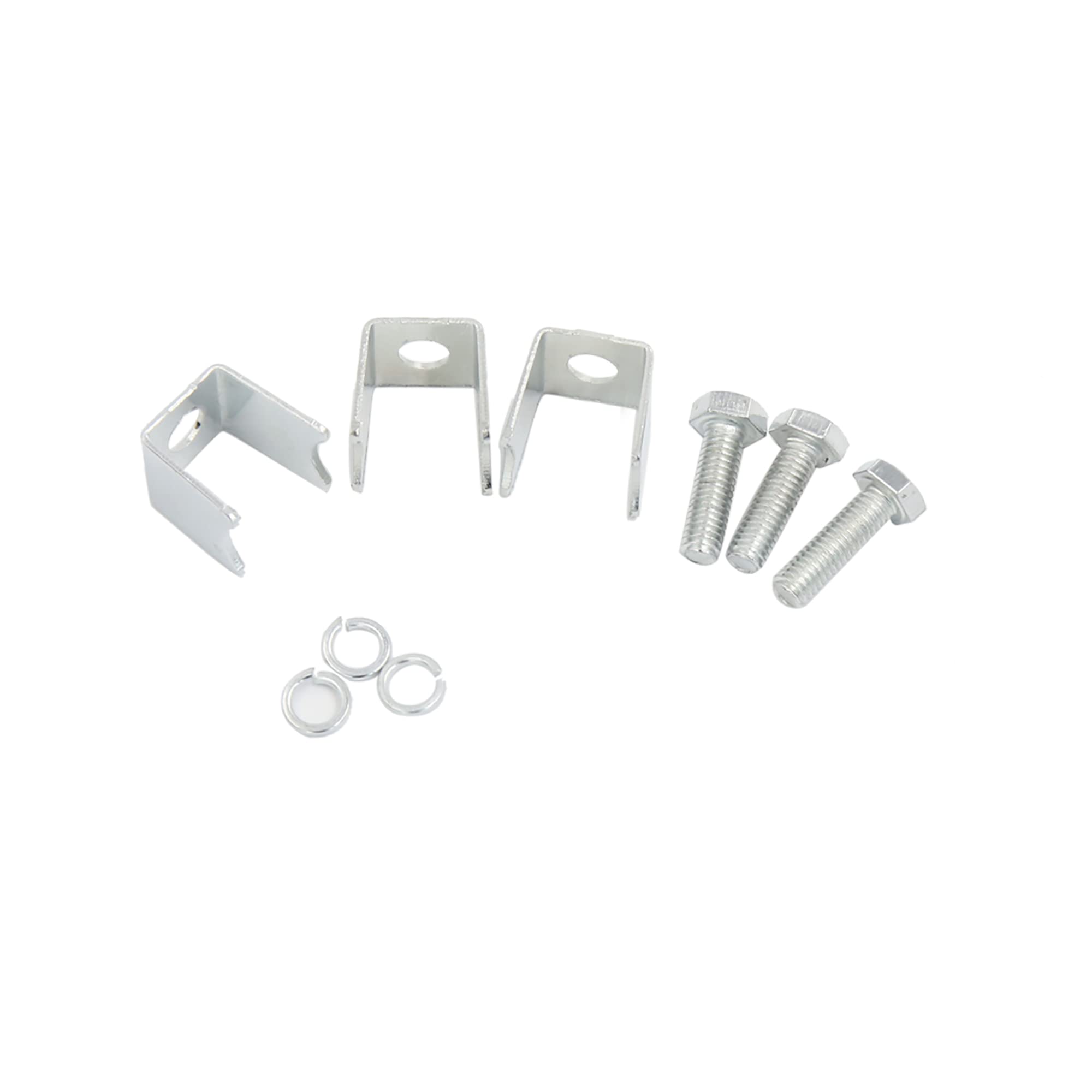 sourcing map 60mm Chrom Gebogene Auspuff Endrohr Spitze Für Auto | 60mm Einlass, Passend Für Auspuffrohr Außendurchmesser <63mm, 3 Schraubenverschluss, Einfache Installation