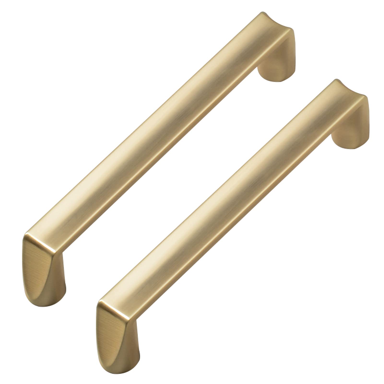 Niusabou A Single Hole Handle, 2 Pcs Zincy Kitchen Cupboard Handle Bow Door Pulls Multicolor Multiple Sizes(,Hole Distance 192Mm)