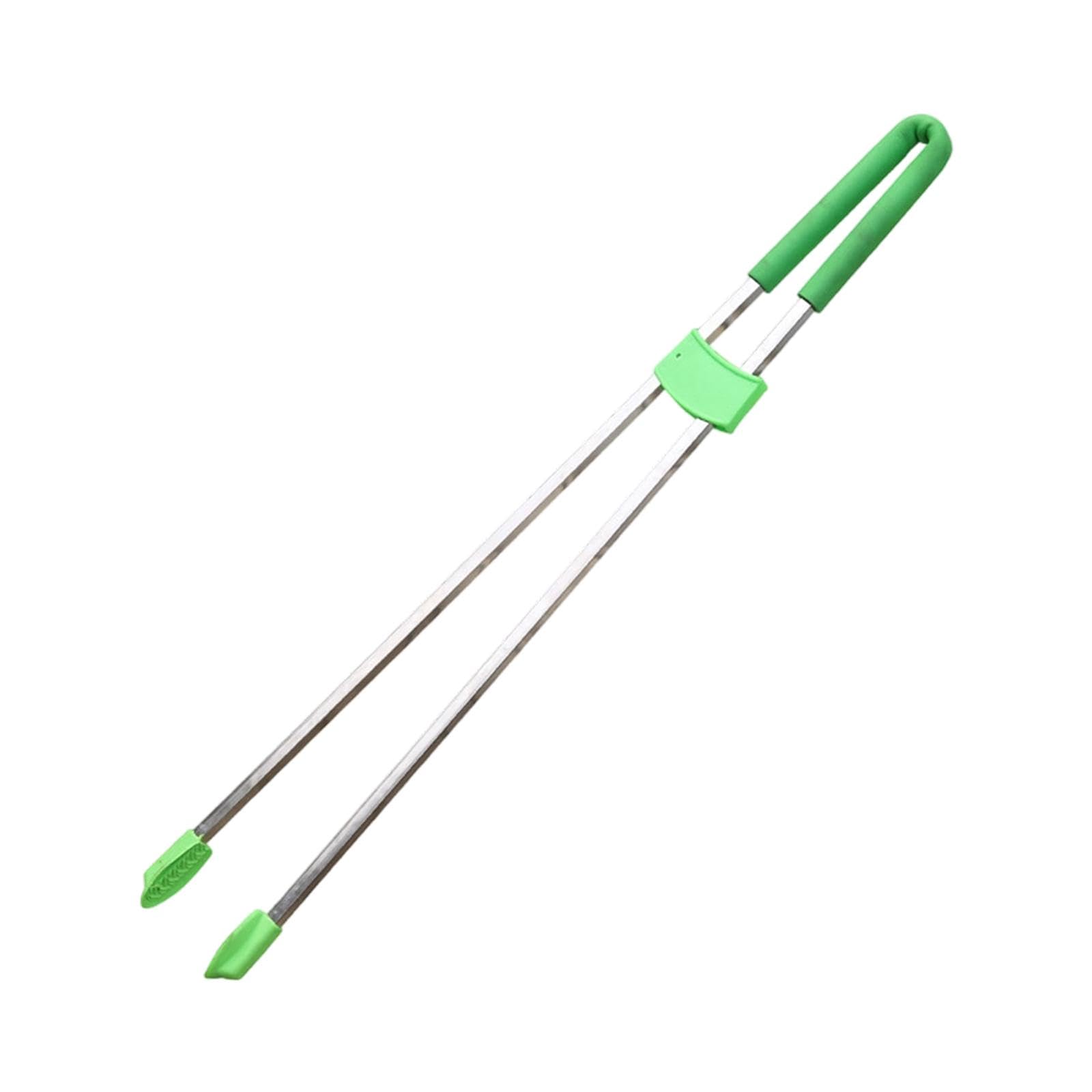 LOVIVER Recolector Basura Herramienta Pinza Recoge Desechos Pinza Extensible Agarre Antideslizante Función Ergonómica Adecuado para Adultos Limpieza de Jardin, Varilla de Aluminio