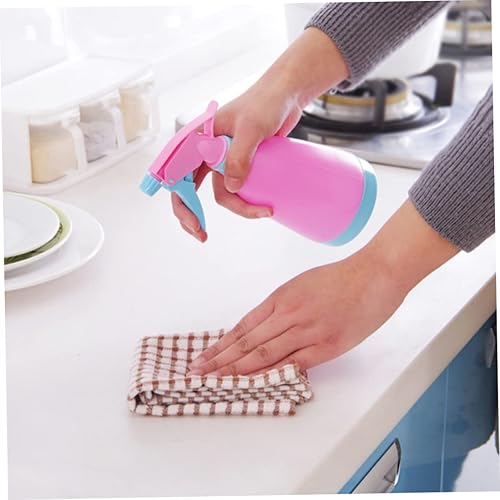 Miniatura 5 de CUCUFA Paquete de 2 botellas de pulverización de agua para plantas, pulverizador de plástico vacío recargable para limpieza del hogar, jardinería,