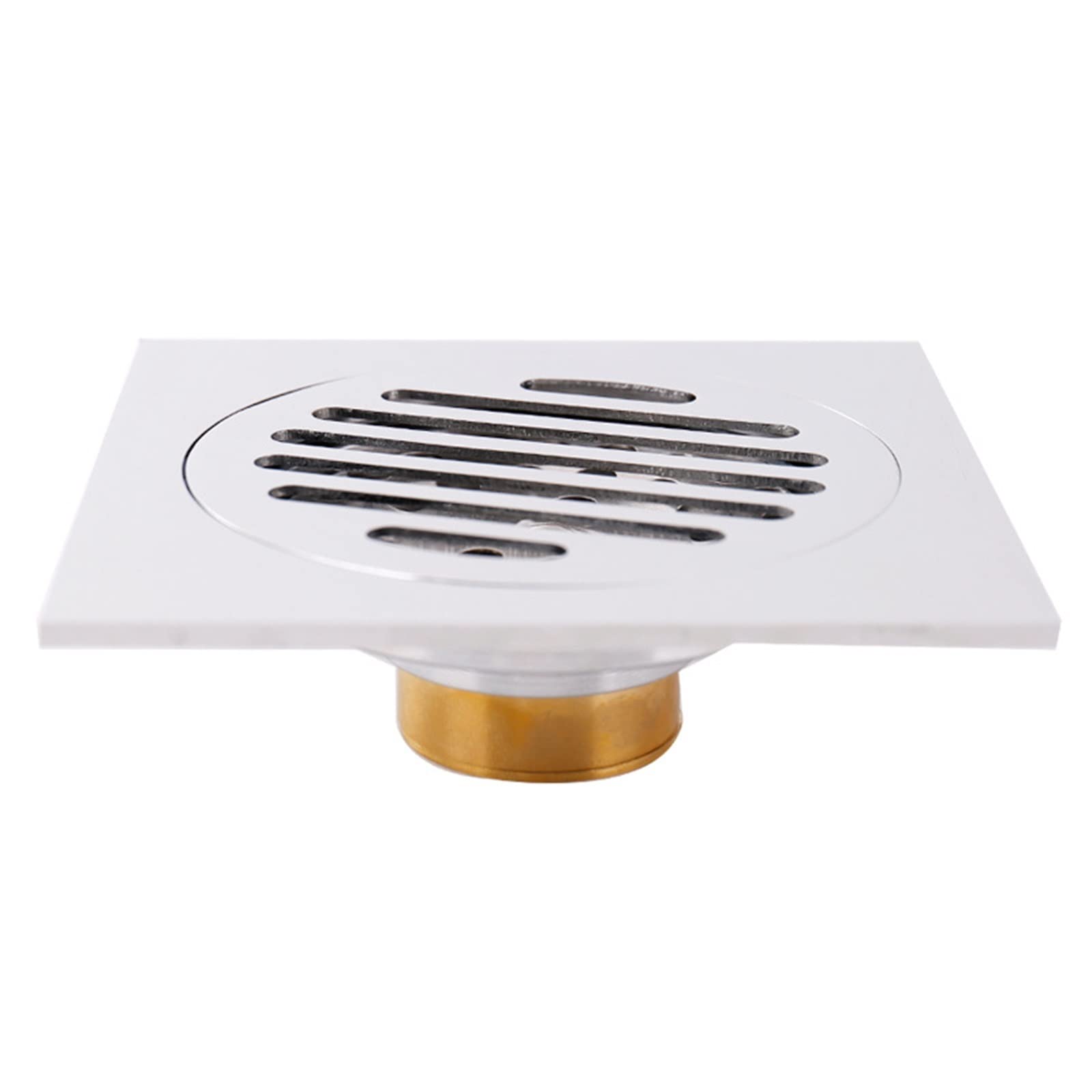 Grille de vidange carrée pour sublimer votre douche à l'italienne