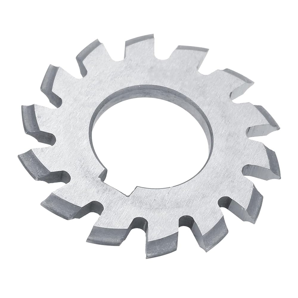 Hochgeschwindigkeitsstahl-Fräser, M0,5 x 16 mm, gerader Zahnradfräser, HSS-Fräser in Scheibenform, für Industriebedarf, Fräser, 8 Stück