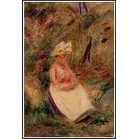 Amazon | ヒナギクを持つ少女 ﹣ ピエール・オーギュスト