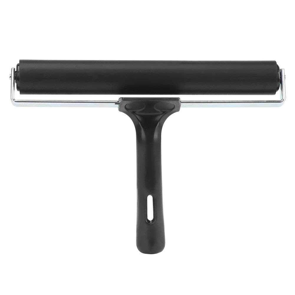 7.8 Inch Soft Rubber Brayer Roller Paint Brush Ink Applicator Art Craft Oil Painting Tool