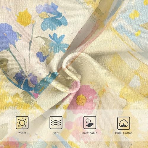 KLL Retro Checker Board Groovy Flower Toddler Boys' Pure Cotton Training Underwear Cute Children Undies3