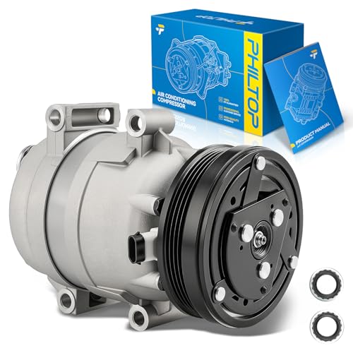 Image of PHILTOP CS0132 NEW Air Conditioner AC Compressor with Clutch for Chevy Corvette 1997-1998, 2000-2004,Cruze 2017-2019 1.6T