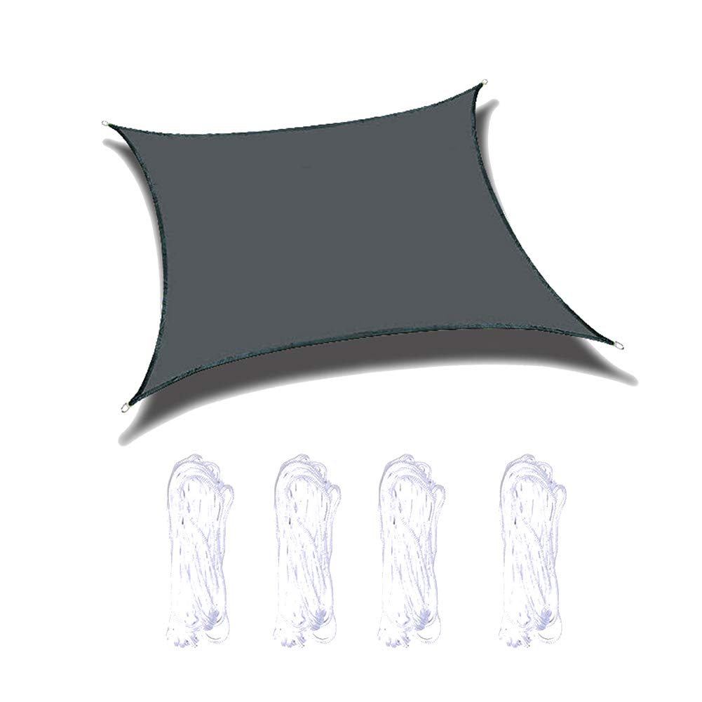 ZLSXAOASP Sun Shade Sail - Waterproof UV Protective Shelter Canopy for Outdoor Patio, Garden, or Backyard